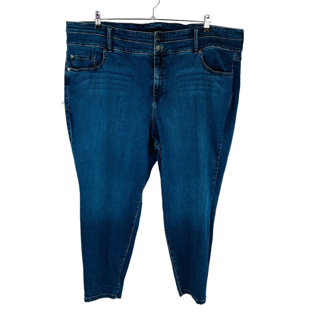 Torrid Womans Sz 30 Short Jeans‎ Skinny Blue Stretch Pockets Denim